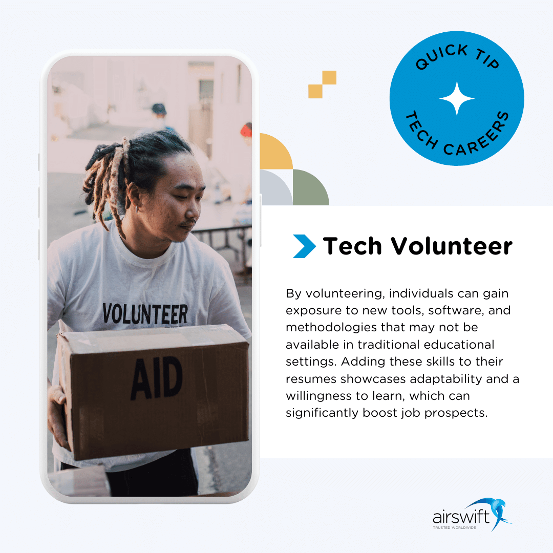 tech volunteering tips